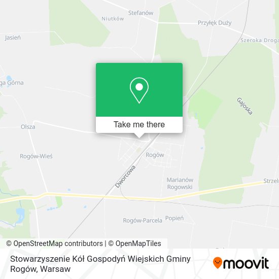 Stowarzyszenie Kół Gospodyń Wiejskich Gminy Rogów map