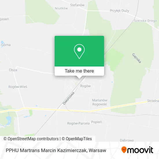 Карта PPHU Martrans Marcin Kazimierczak