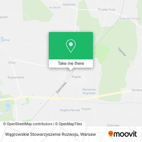 Wągrowskie Stowarzyszenie Rozwoju map