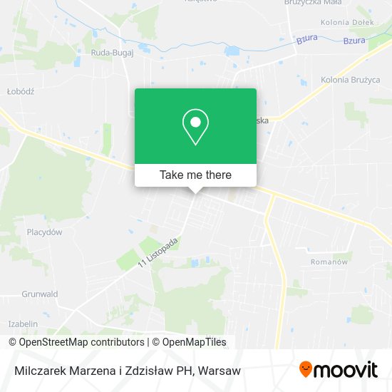 Milczarek Marzena i Zdzisław PH map