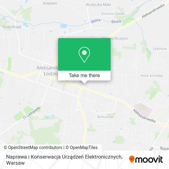 Naprawa i Konserwacja Urządzeń Elektronicznych map