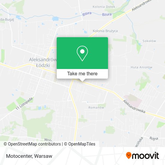 Motocenter map