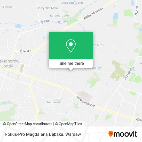 Fokus-Pro Magdalena Dębska map