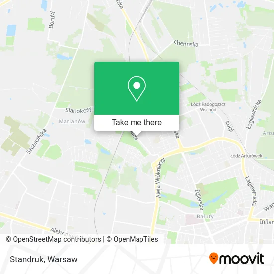 Standruk map