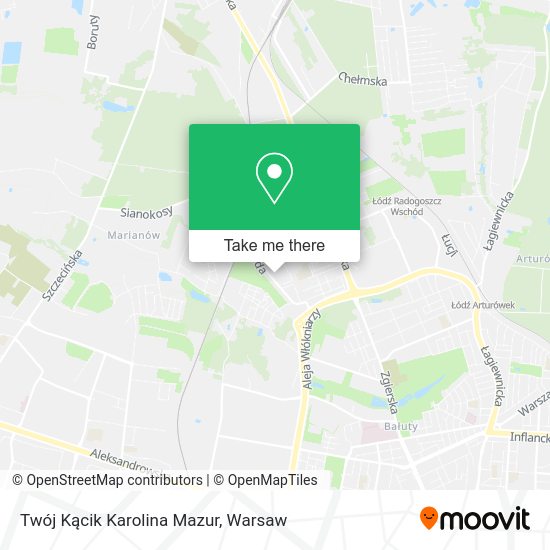 Twój Kącik Karolina Mazur map