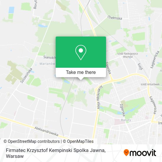 Firmatec Krzysztof Kempinski Spolka Jawna map