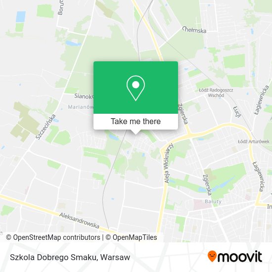 Szkola Dobrego Smaku map