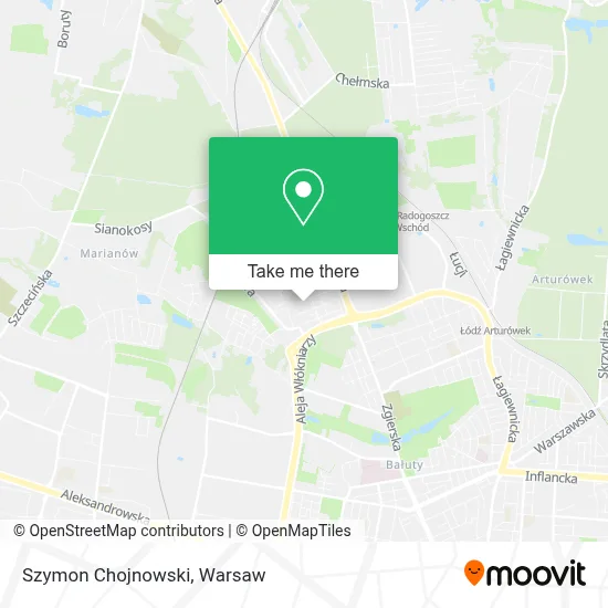 Szymon Chojnowski map