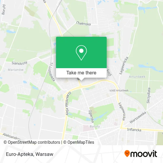 Карта Euro-Apteka