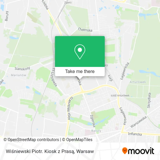 Wiśniewski Piotr. Kiosk z Prasą map