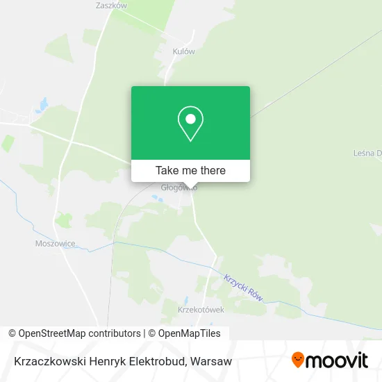 Карта Krzaczkowski Henryk Elektrobud
