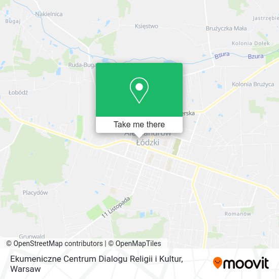 Ekumeniczne Centrum Dialogu Religii i Kultur map