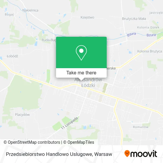 Карта Przedsiebiorstwo Handlowo Uslugowe
