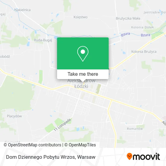 Карта Dom Dziennego Pobytu Wrzos