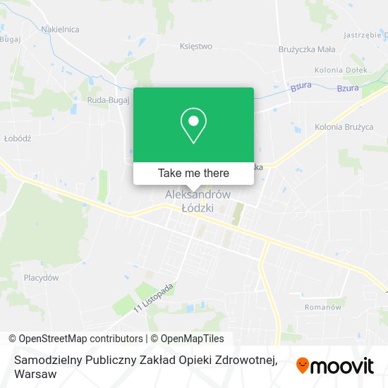 Samodzielny Publiczny Zakład Opieki Zdrowotnej map