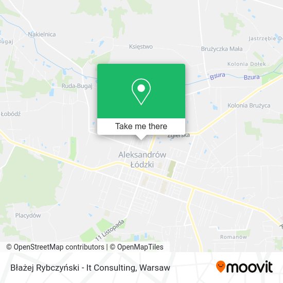 Błażej Rybczyński - It Consulting map