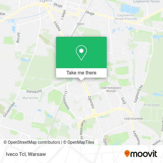 Карта Iveco Tcl