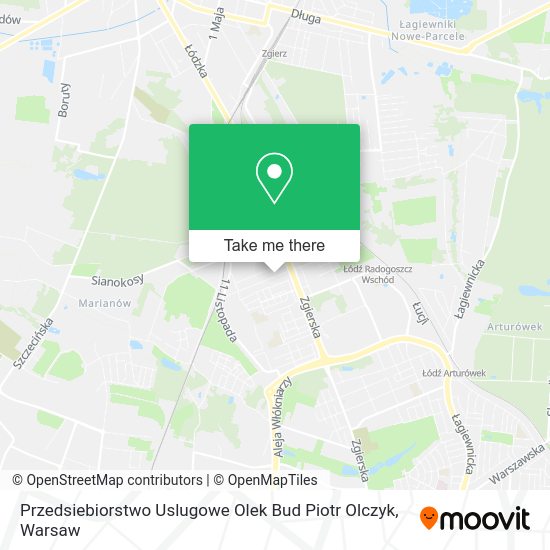 Przedsiebiorstwo Uslugowe Olek Bud Piotr Olczyk map