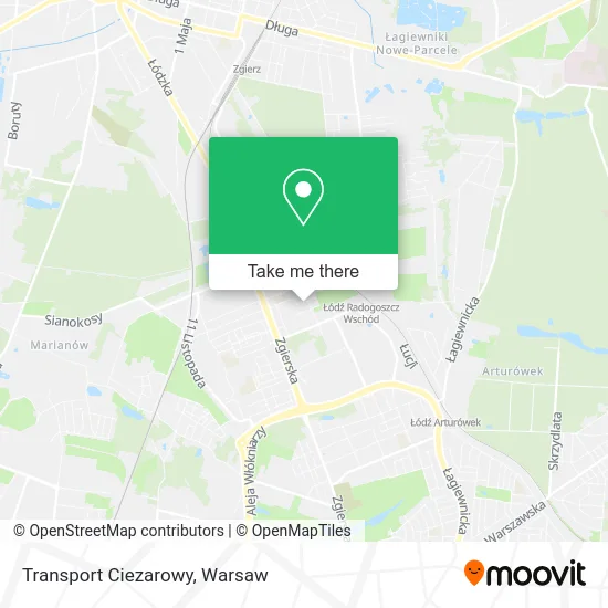 Карта Transport Ciezarowy