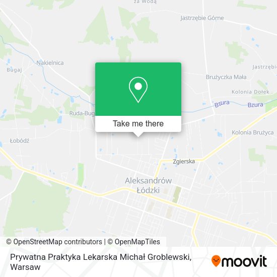 Prywatna Praktyka Lekarska Michał Groblewski map