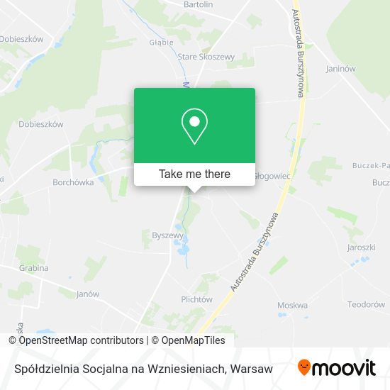 Spółdzielnia Socjalna na Wzniesieniach map