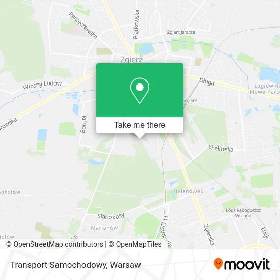 Карта Transport Samochodowy