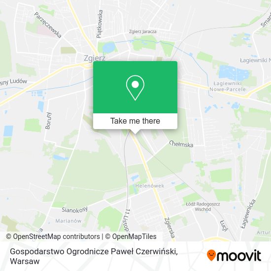 Gospodarstwo Ogrodnicze Paweł Czerwiński map