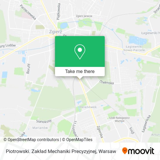 Piotrowski. Zakład Mechaniki Precyzyjnej map