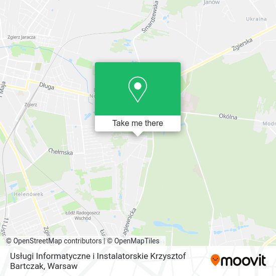 Usługi Informatyczne i Instalatorskie Krzysztof Bartczak map