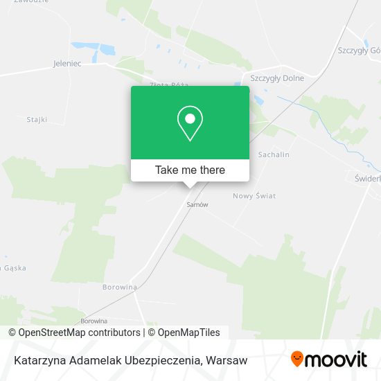 Katarzyna Adamelak Ubezpieczenia map