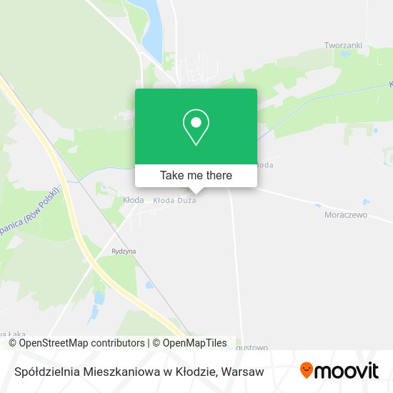 Spółdzielnia Mieszkaniowa w Kłodzie map