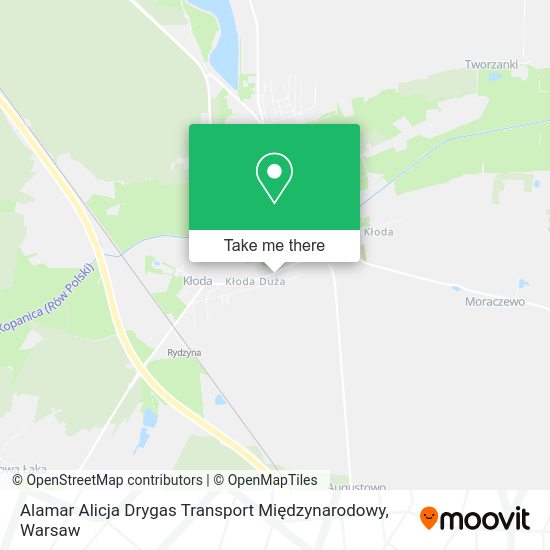 Карта Alamar Alicja Drygas Transport Międzynarodowy