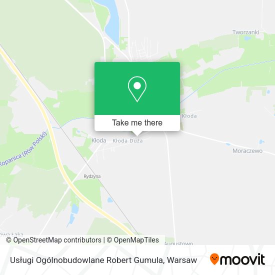 Usługi Ogólnobudowlane Robert Gumula map