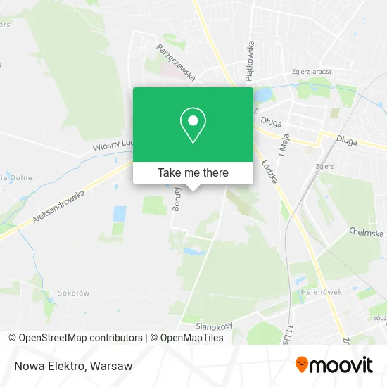 Карта Nowa Elektro