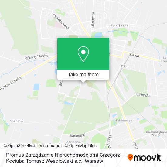 Promus Zarządzanie Nieruchomościami Grzegorz Kociuba Tomasz Wesołowski s.c. map