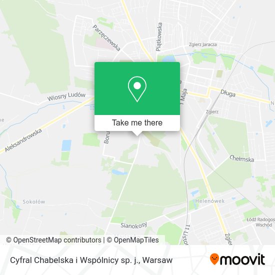 Cyfral Chabelska i Wspólnicy sp. j. map