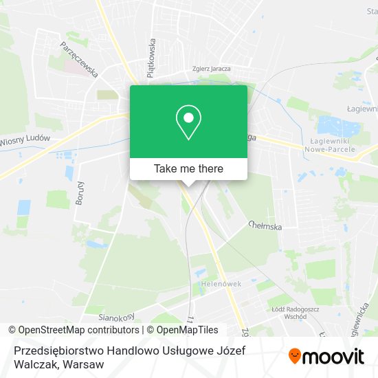 Przedsiębiorstwo Handlowo Usługowe Józef Walczak map