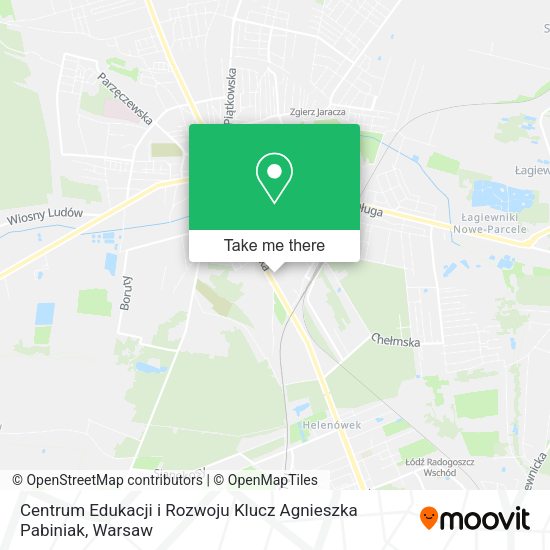 Centrum Edukacji i Rozwoju Klucz Agnieszka Pabiniak map