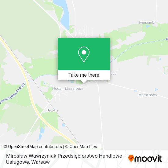 Mirosław Wawrzyniak Przedsiębiorstwo Handlowo Usługowe map