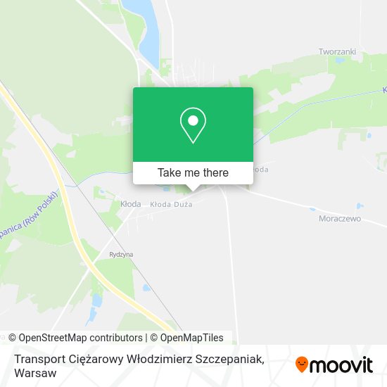 Transport Ciężarowy Włodzimierz Szczepaniak map