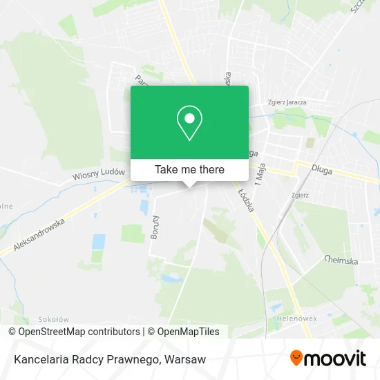 Карта Kancelaria Radcy Prawnego