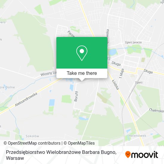 Przedsiębiorstwo Wielobranżowe Barbara Bugno map