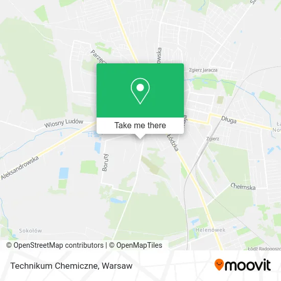 Карта Technikum Chemiczne