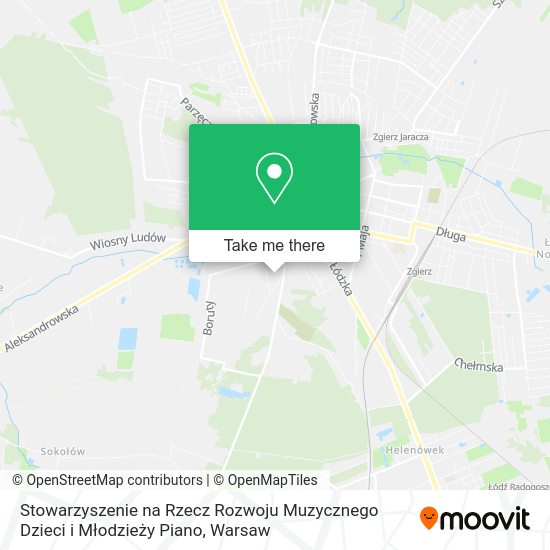 Stowarzyszenie na Rzecz Rozwoju Muzycznego Dzieci i Młodzieży Piano map