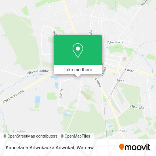 Kancelaria Adwokacka Adwokat map