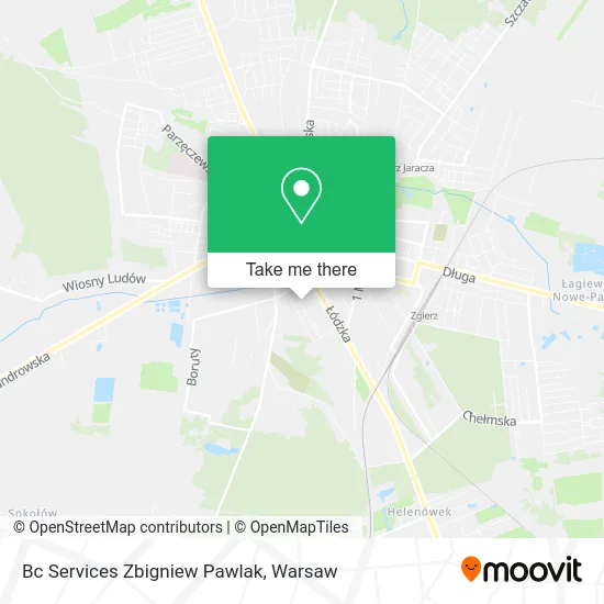 Карта Bc Services Zbigniew Pawlak