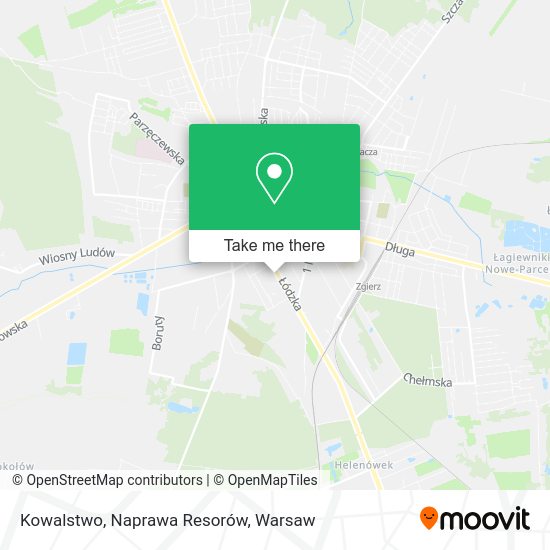 Kowalstwo, Naprawa Resorów map