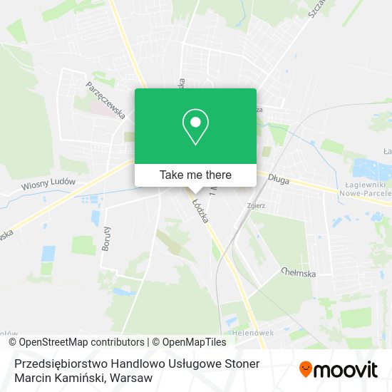 Przedsiębiorstwo Handlowo Usługowe Stoner Marcin Kamiński map