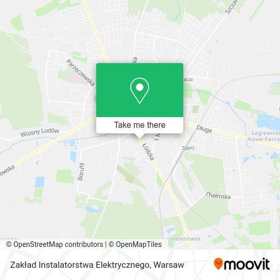 Zakład Instalatorstwa Elektrycznego map