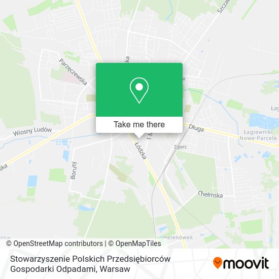 Stowarzyszenie Polskich Przedsiębiorców Gospodarki Odpadami map